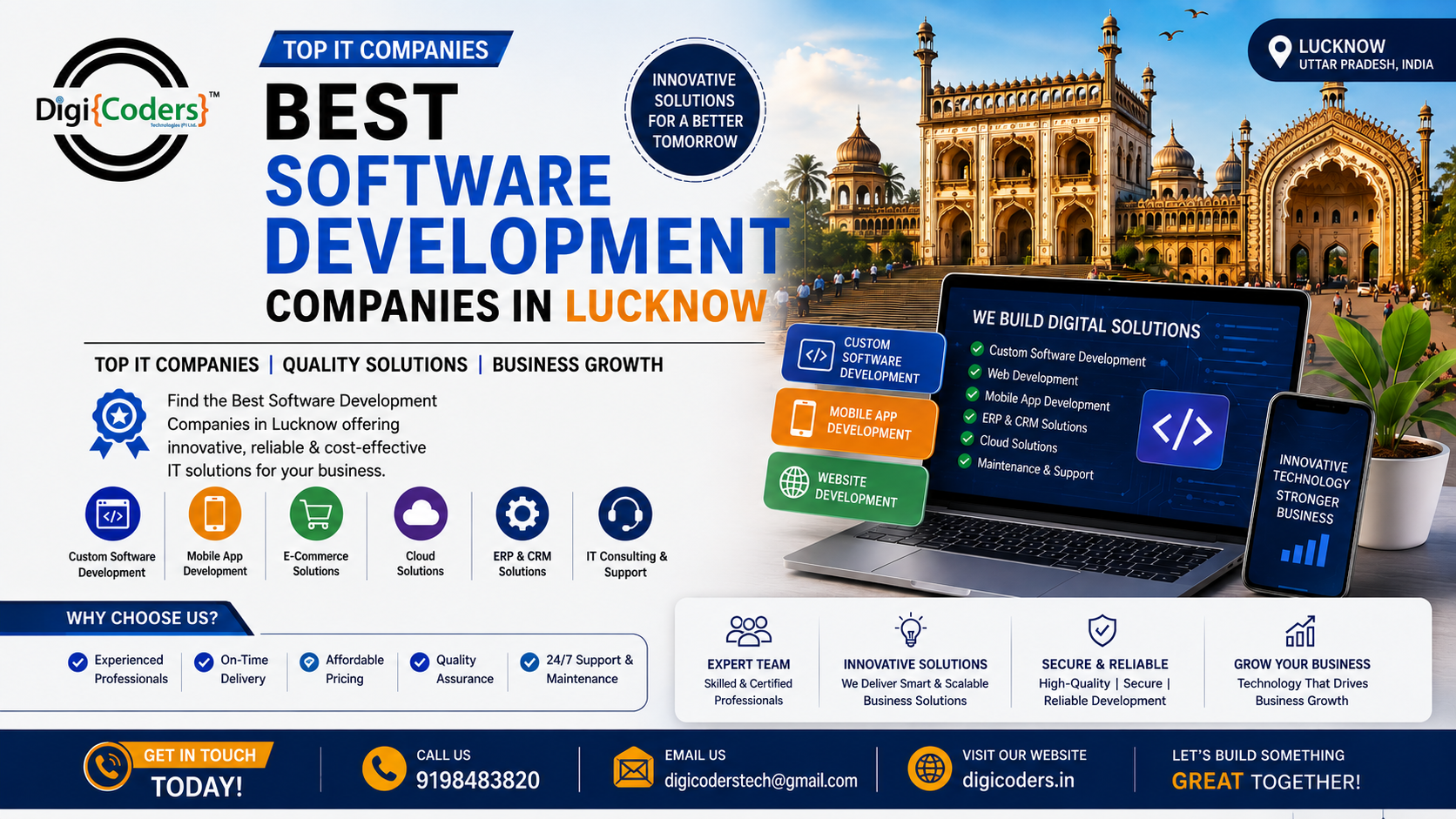Best Software Development Companies in Lucknow | Top IT Companies