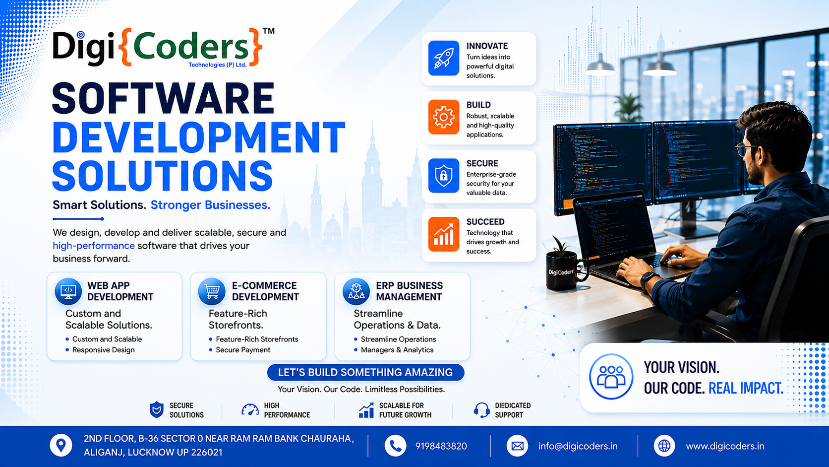 **Software Development Company in Lucknow | Custom Software Solutions**