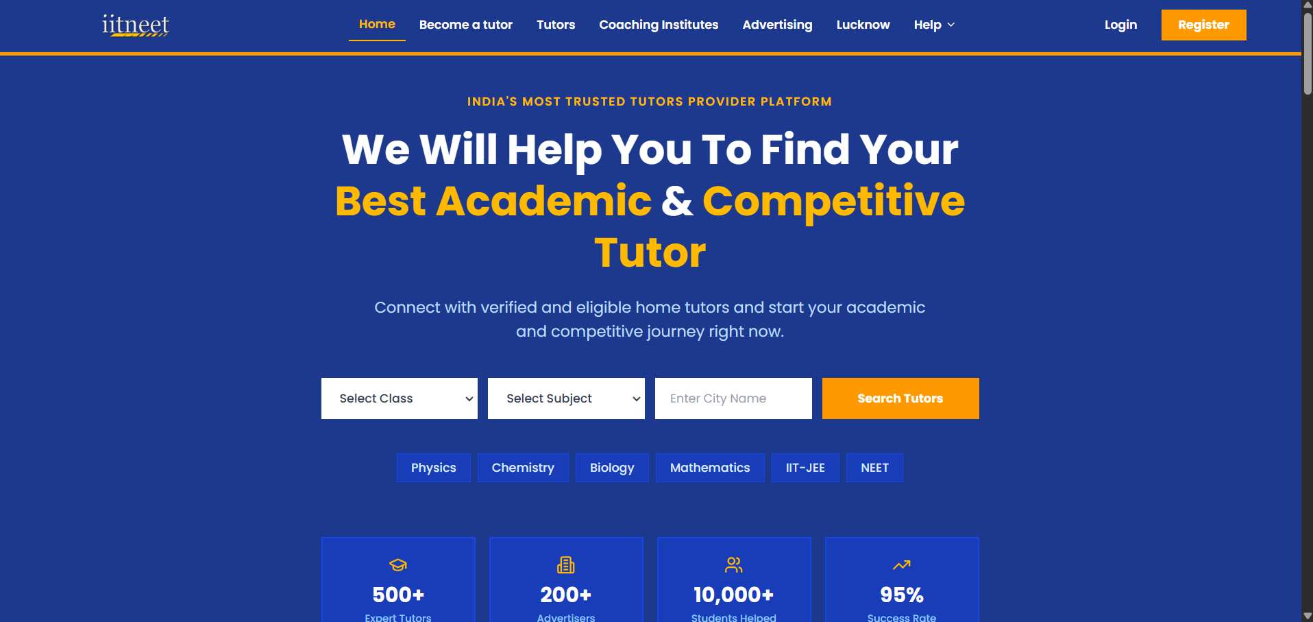 IIT NEET website
