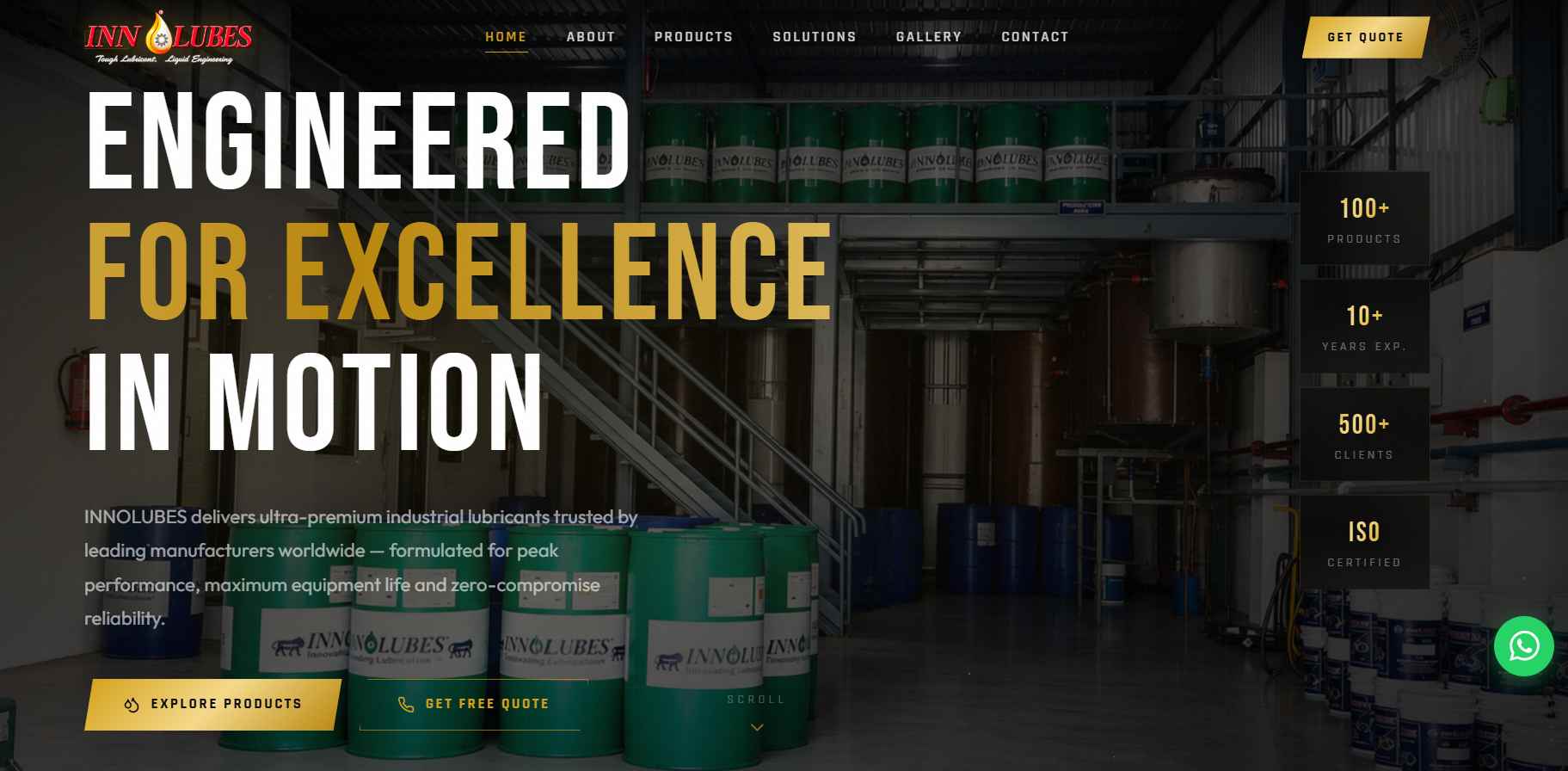 Innolubes Website