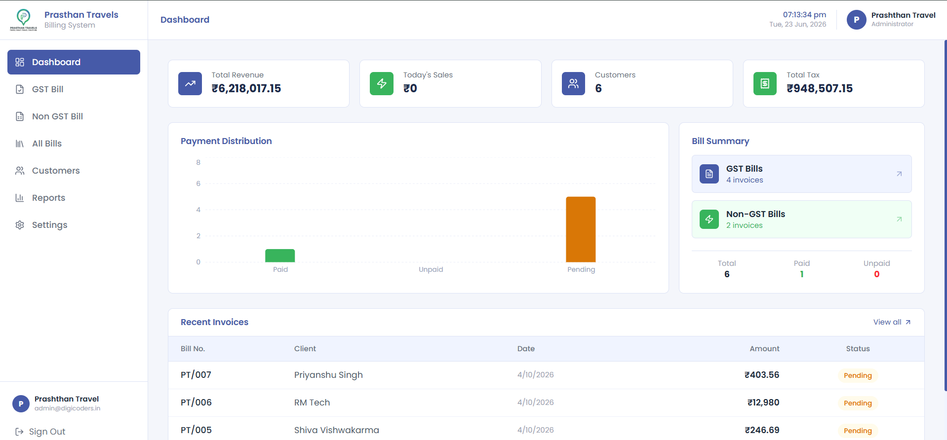 Billing Software